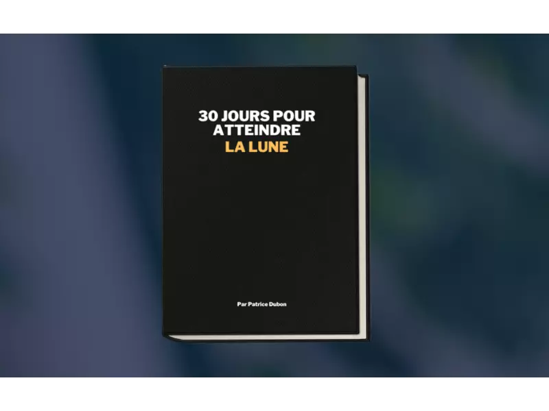 Le livre 30 jours pour atteindre la lune est enfin…